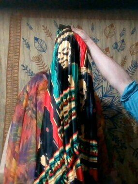 Pleated Bob Marley Skirt 1X